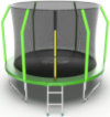 EVO Jump Батут 10 футов с внутренней сеткой и лестницей (зелёный), Cosmo 10ft Green